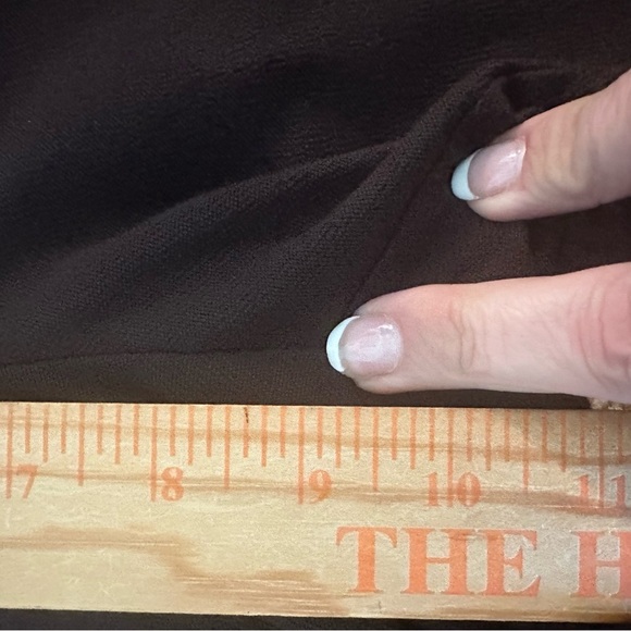 EILEEN FISHER KNIT Brown elastic waist coastal grandma stetch ankle pants 2X - Picture 7 of 11